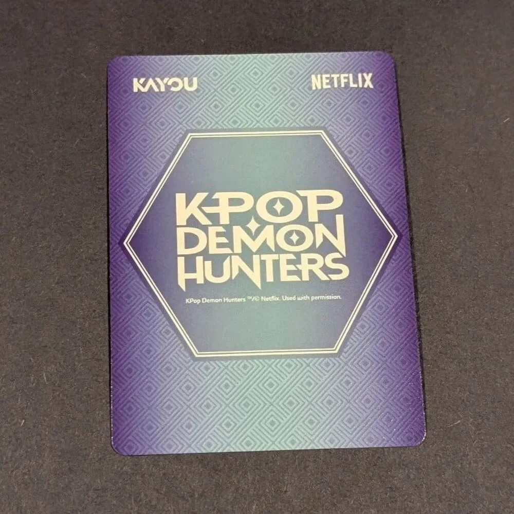 Kayou K-Pop Demon Hunters Jinu Saja Boys Soda Pop SSR Card KPDH01-SSR-004